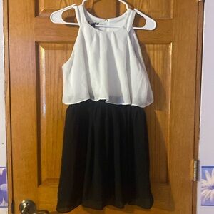 Black and white kids dress